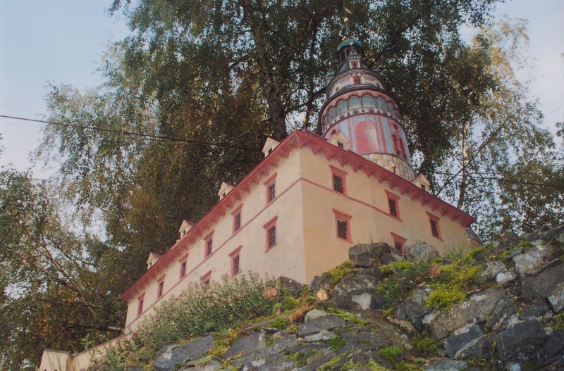 Schloss Český Krumlov (Modell im Park Boheminium)