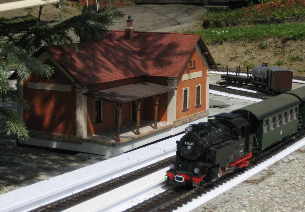 LGB-Modelbahn (Modell im Park Boheminium)