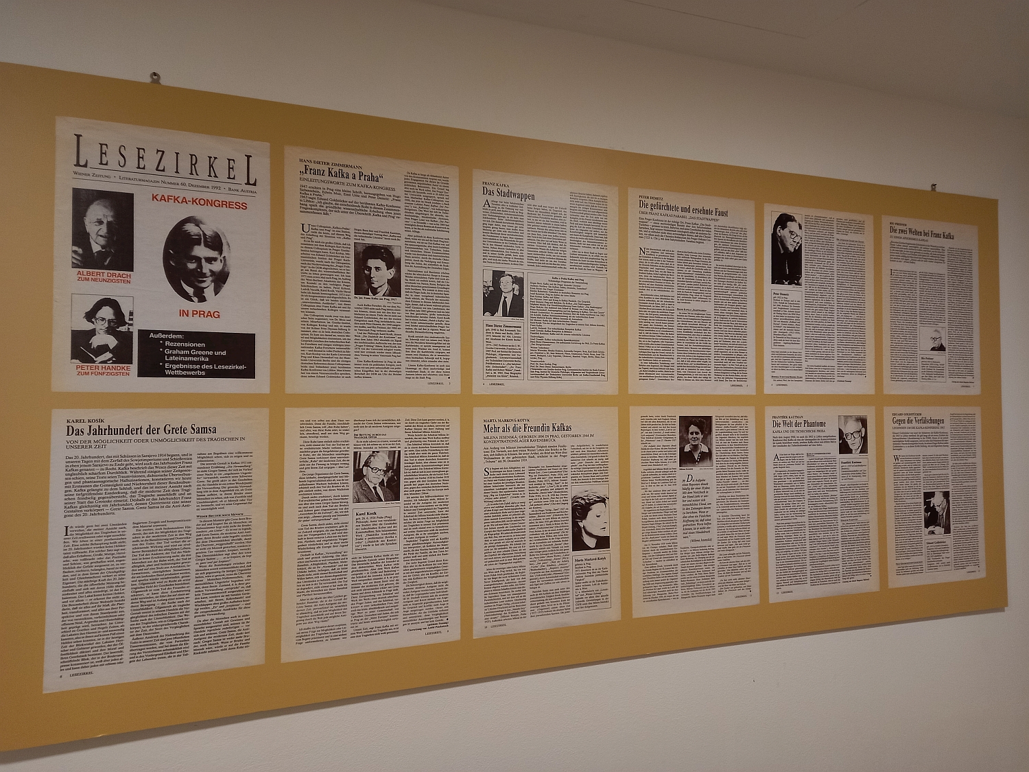 Foto-Ausstellung: „Kafka und Prag“