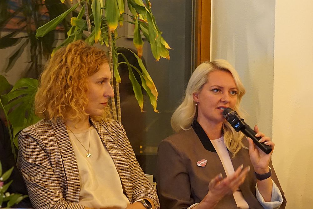 Bára Soukupová und Zuzana Böhmová (Rechts)