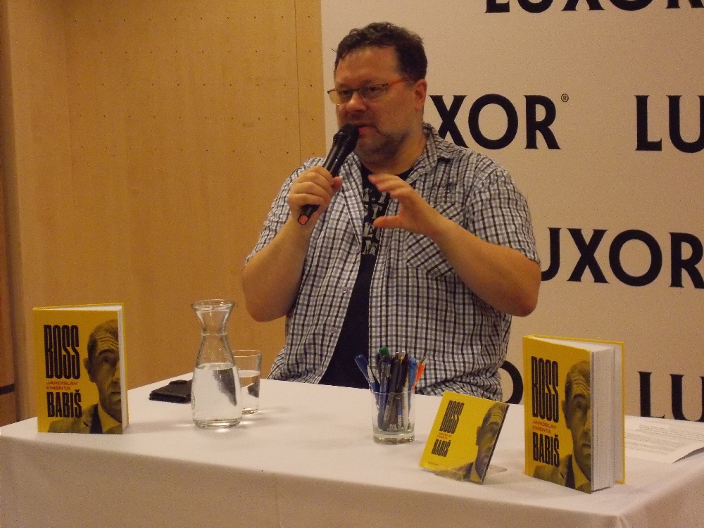 Jaroslav Kmenta am 01.06.2018 in der Buchhandlung Luxor