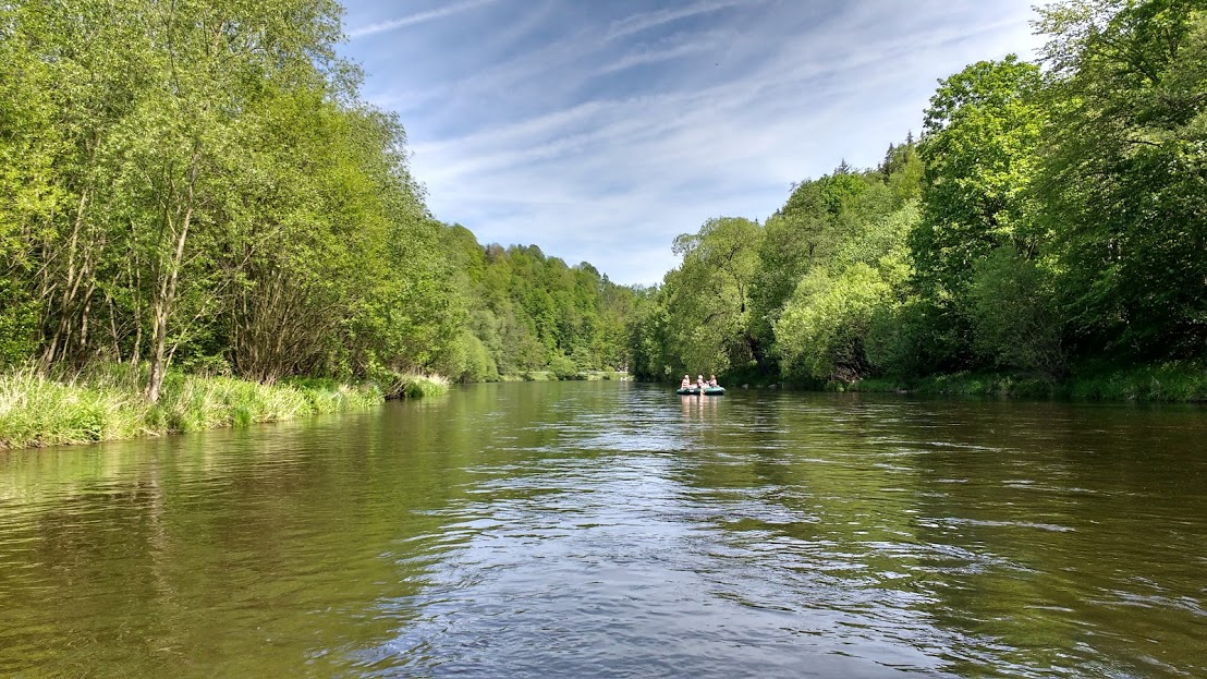 Die Moldau bei Český Krumlov