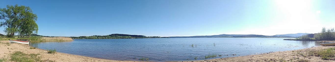 Strandnachmittag am Lipno-Stausee