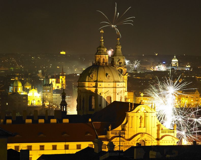 Silvester in Prag