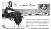 Aus fremden Zungen 1905: Der verlorene Sohn Aus fremden Zungen 1905: Der verlorene Sohn